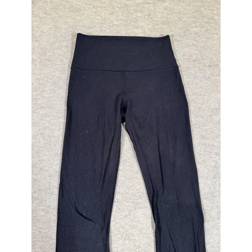 Lululemon Leggings‎ Womens 6 Black High Rise Ankle Yoga Athletic Gym Tight Pants